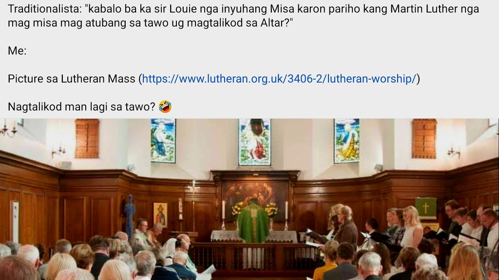 Against CFD Confusions: Ad Orientem Masses for Lutherans